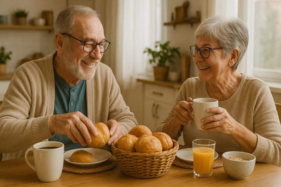 Gemeinsam genießen: Ein Sonntagmorgen voller Wärme und Nähe