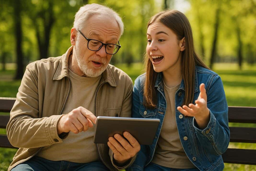 Gemeinsam Zukunft gestalten: Wenn Opa und Enkelin über Politik sprechen