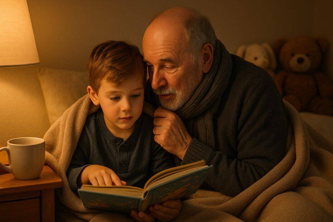 Auch mit heiserer Stimme: Ein Vorlesemoment voller Herz